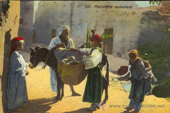 Postales: TARJETA POSTAL DE MARCHAND AMBULANT - Foto 1