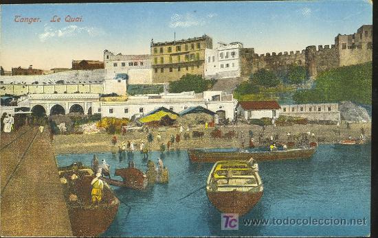 Postales: TARJETA POSTAL DE TANGER. LE QUAI - Foto 1