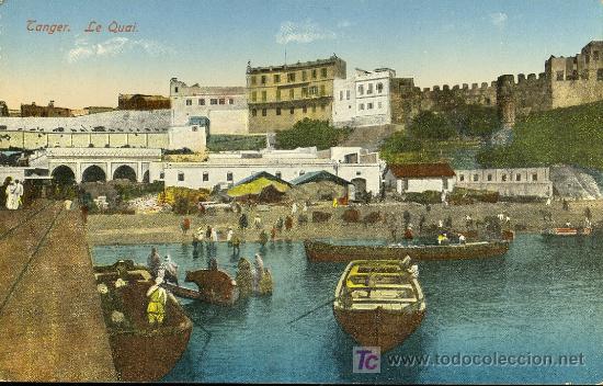 Postales: TARJETA POSTAL DE TANGER. LE QUAI - Foto 1