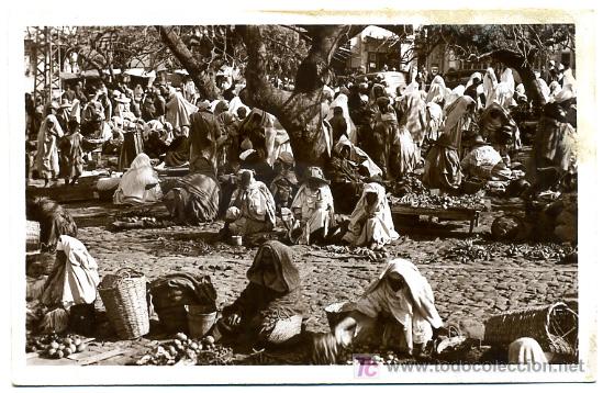 Postcards: TANGER, MARRUECOS, ZOCO - MERCADO,     P23848