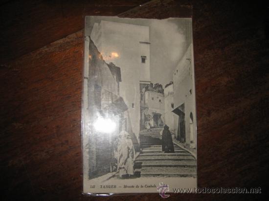 Postales: TANGER   MONTEE DE LA CASBAH - Foto 1
