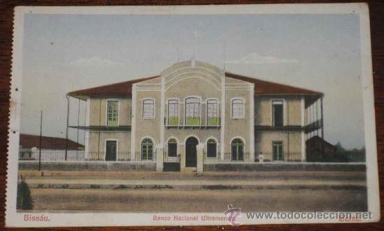Postcards: ANTIGUA POSTAL DE GUINE BISSAU - AFRICA - BANCO NACIONAL ULTRAMARINO - NO CIRCULADA