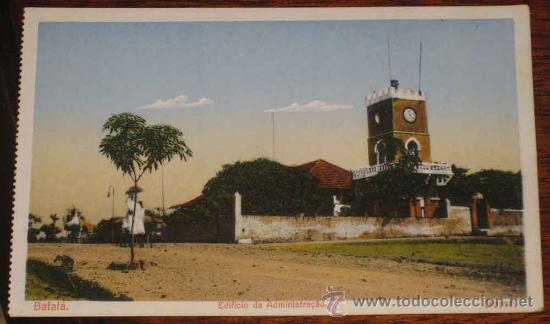 Postcards: ANTIGUA POSTAL DE BAFATA - GUINE BISSAU - EDIFICIO DE ADMINISTRACION - NO CIRCULADA
