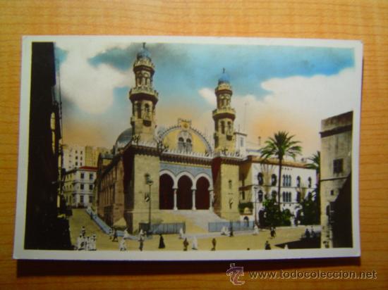 Postales: POSTAL ALGER CATHEDRALE ET D&acute;HIVER DU GOUVERNEUR SIN CIRCULAR