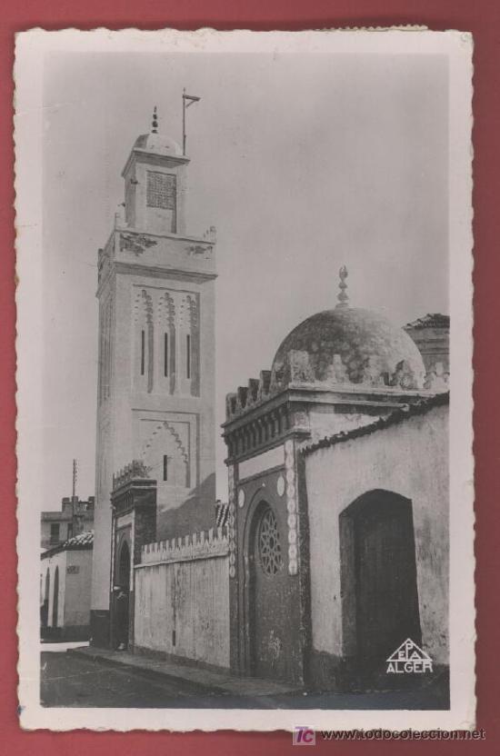 Postales: Cherchell - La Mosqu&eacute; - 1955