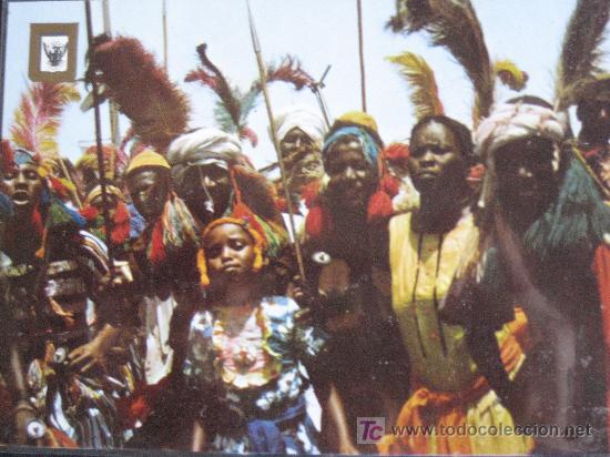 Postales: Sudan. A Nuba Folklore dance. Sin circular - Foto 1