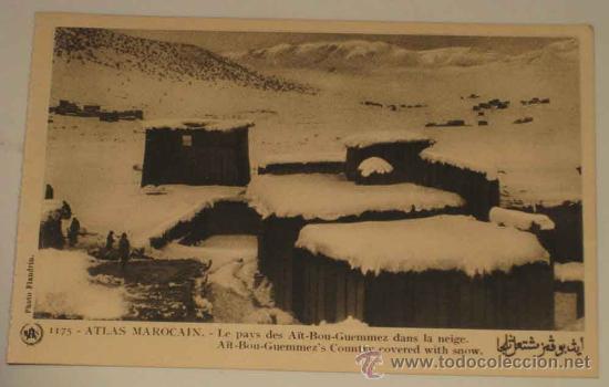Postkarten: ANTIGUA POSTAL DE MARRUECOS - ATLAS - FOTO FRANDRIN - NO CIRCULADA.
