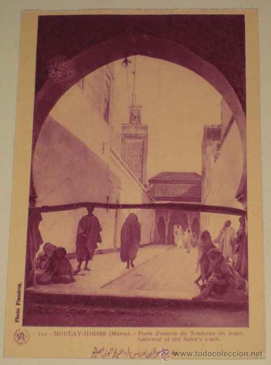Postcards: ANTIGUA POSTAL DE MOULAY IDRISS - MARRUECOS - FOTO FRANDRIN - NO CIRCULADA.