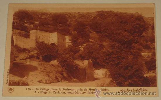 Cartes Postales: ANTIGUA POSTAL DE MOULAY IDRISS - MARRUECOS - FOTO FRANDRIN - NO CIRCULADA.