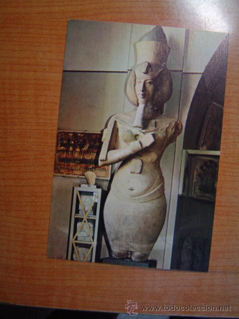 Postcards: POSTAL MUSEO EGIPCIO DEL CAIRO ESTATUA DEL REY AKHNATON DE AMARNA  SIN CIRCULAR