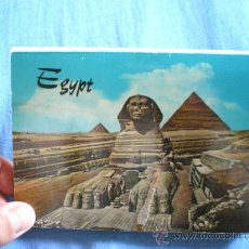 Postales: POSTAL ACORDEON 20 POSTALES ESCENAS EGIPTO AÑOS 60. Lote 27220387