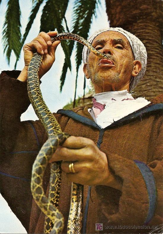 Cartoline: ENCANTADOR DE SERPIENTES (1974)