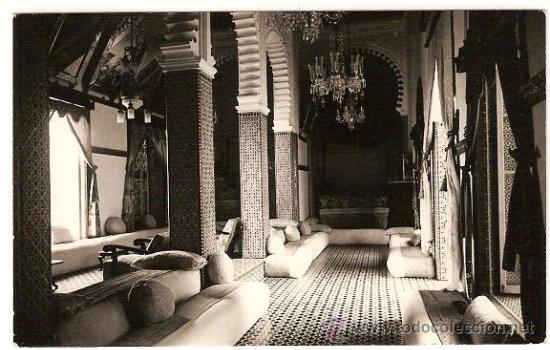 Cartes Postales: 0712A - TETUAN - INTERIOR PALACIO ARABE. FOTO GARC&Iacute;A-CORT&Eacute;S