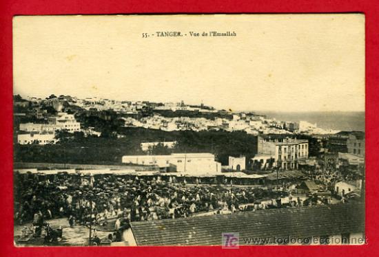 Postkarten: TANGER , MARRUECOS, ZOCO O MERCADO ,  P38178