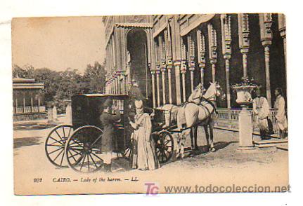 Postales: EGIPTO. EL CAIRO. UNA MUJER DEL HAR&Eacute;N. - Foto 1