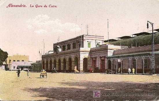 Postales: ALEXANDRIE - LA GARE DU CAIRE - Foto 1