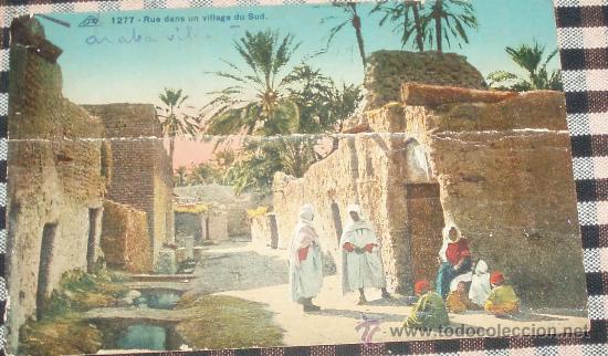 Postkarten: postal circulada de marruecos n&ordm; 1277