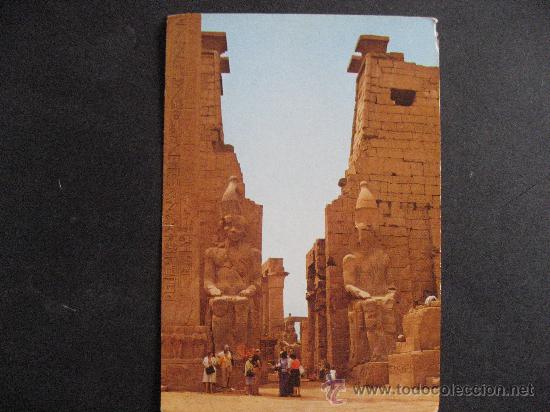 Postales: EGIPTO,TEMPLO DE LUXOR. - Foto 1
