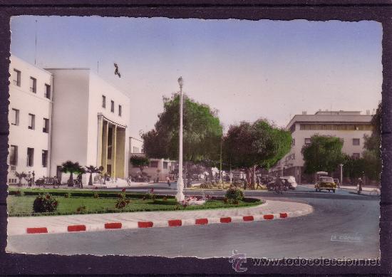Postales: OUJDA - ENTREE DE LA POSTE - MARRUECOS - Foto 1