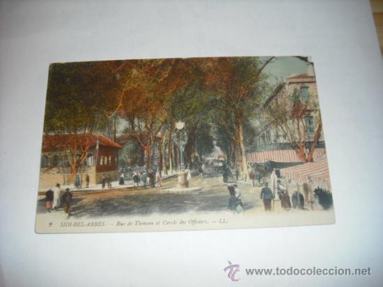 Postales: SIDI-BEL-ABBES (RUE DE TLECEN) SIN CIRCULAR - Foto 1