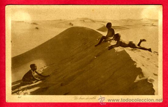 Postales: marruecos, un bain de sable,    p47031