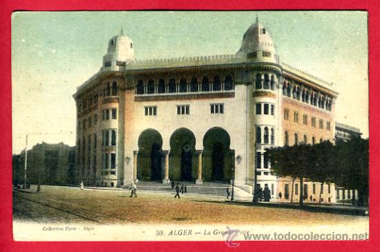 Postales: alger, argelia, la grande poste,    p47279 - Foto 1