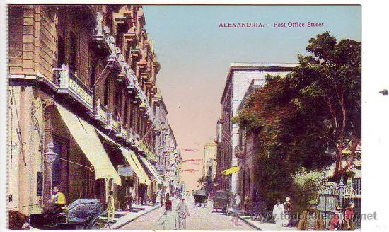 Cartes Postales: alexandria - post-office street - l.c. 34