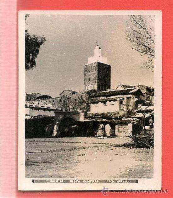 Cartes Postales: POSTAL fotogr&aacute;fica MARRUECOS CHAUEN (XAUEN) VISTA GENERAL