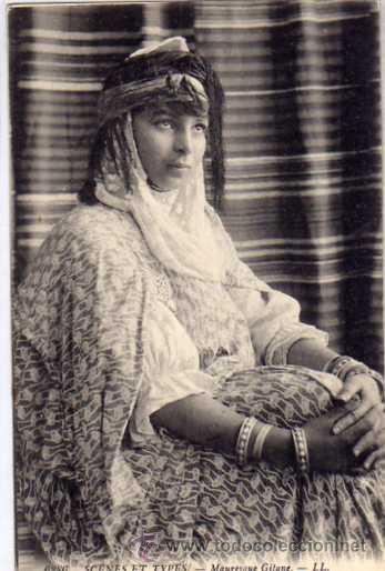 Postales: Scenes et Types.6286. Mauresque gitane. Escenas y tipos. L. L. gitana. - Foto 1