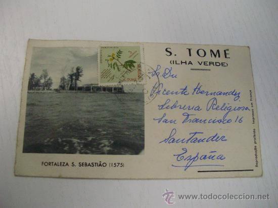 Cartes Postales: SANTO TOME (ISLA VERDE) - CARTA POSTAL DESPLEGABLE CON DIVERSAS VISTAS - COLONIA PORTUGUESA (PORTUG
