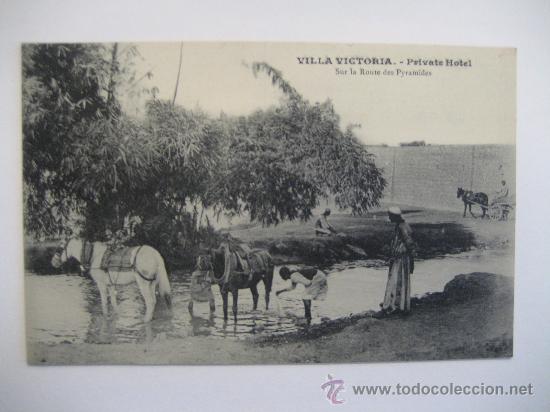 Cartes Postales: VILLA VICTORIA - Hotel de lujo, sur la route des Pyramides