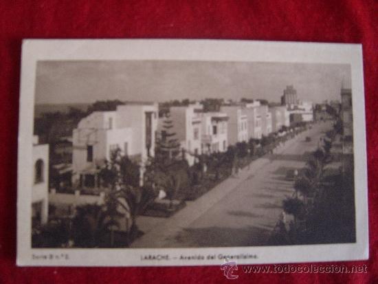 Postales: POSTAL-LARACHE-Avenida del Generalisimo - Foto 1