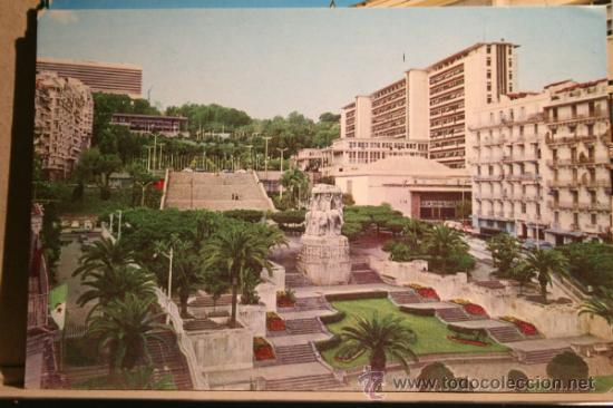 Postkarten: POSTAL ARGELIA. BOULEVARD KHEMISTI. SIN CIRCULAR