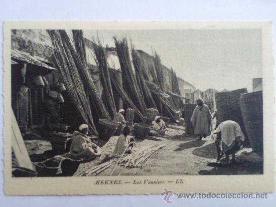 Postales: POSTAL MEKNES, LOS CESTEROS - Foto 1