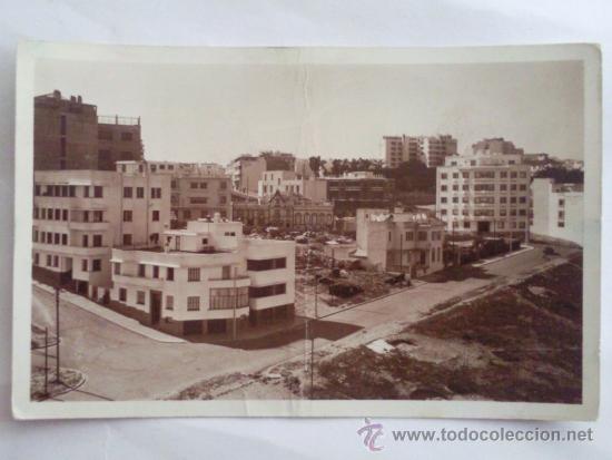Postkarten: TARJETA POSTAL TANGER, NUEVOS EDIFICIOS EN EL BULEVAR, ANTIGUO, A&Ntilde;O 1942