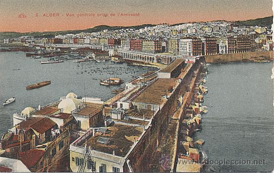 Postkarten: X9680 ARGELIA ARGEL ALGER VISTA GENERAL DESDE L' ALMIRANTAZGO PUERTO