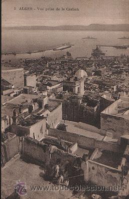 Postkarten: E34 ARGELIA ARGEL ALGER VISTA DESDE LA CASBAH