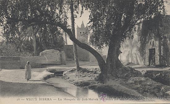 Postkarten: X9668 ARGELIA VIEJO ANTIGUO BISKRA MEZQUITA DE SIDI MALECK