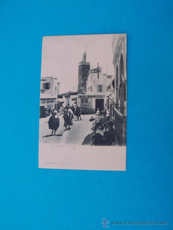 Postales: T&Aacute;NGER - RUE PRINCIPALE - EDITION HELL 28704 - Foto 1