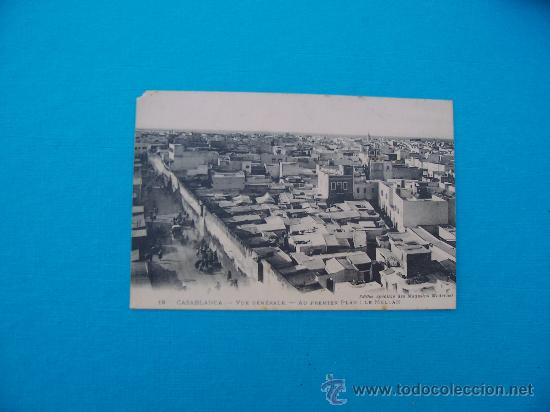 Postkarten: CASABLANCA - VUE G&Eacute;N&Eacute;RALE - AU PREMIER PLAN : LE MELLAH