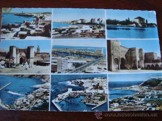 Postkarten: maroc souvenir, Photo Flandrin -escrita pero no circulada-.