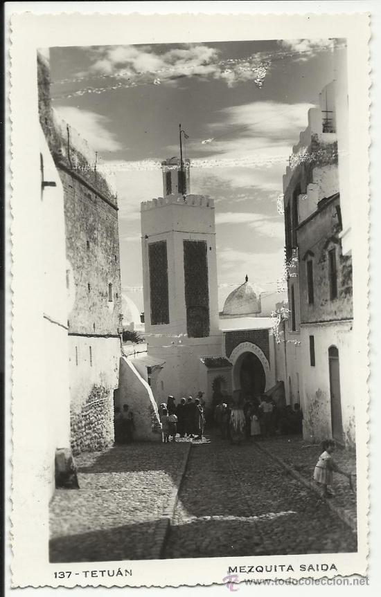 Postkarten: BONITA POSTAL ANTIGUA DE TETUAN MEZQUITA SAIDA A&Ntilde;O 1952
