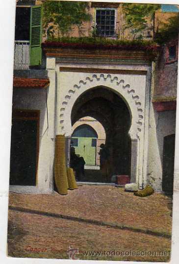 Cartes Postales: Tanger Fondaque Turco. Soco Chico. Coleccion Hispano marroqui. A Arevalo libreria.