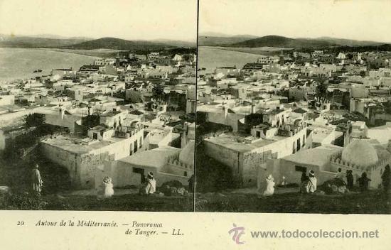 Postkarten: POSTAL TANGER PANORAMA CIUDAD MARRUECOS