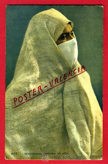 Postkarten: POSTAL MARRUECOS, MAURESQUE COSTUME DE VILLE,   P72606