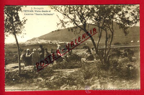 Cartes Postales: POSTAL TETUAN, MARRUECOS, VISTA DESDE EL CAMINO SANIA SULTANA,   P72718