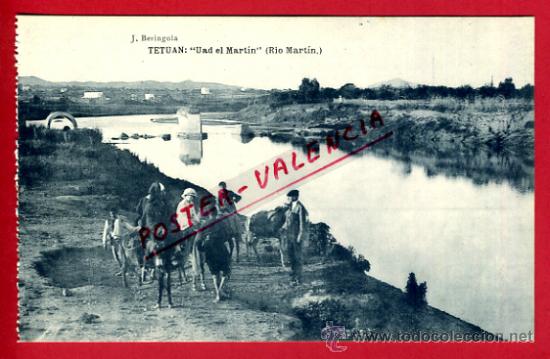 Postkarten: POSTAL TETUAN, MARRUECOS, UAD EL MARTIN,   P72738