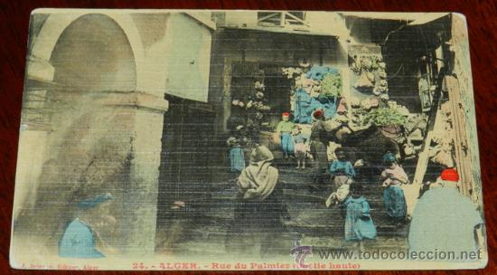 Postais: ANTIGUA POSTAL DE ARGELIA, N. 24, ED. J. BRINGAU, NO CIRCULADA, ESCRITA.
