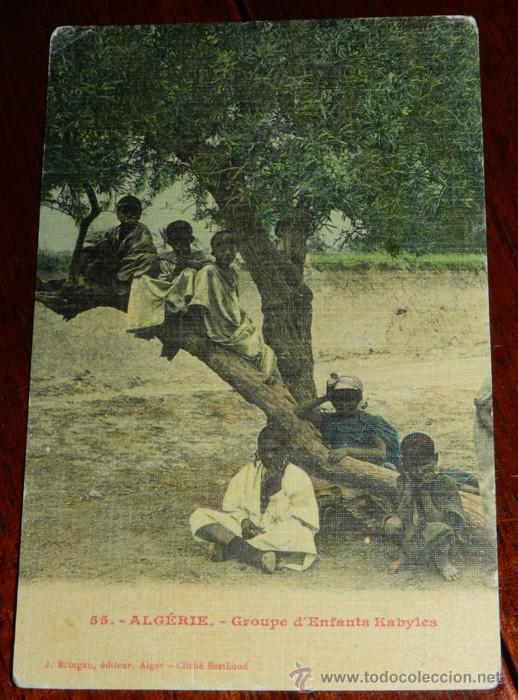 Postais: ANTIGUA POSTAL DE ARGELIA, N. 55, ED. J. BRINGAU, CIRCULADA.
