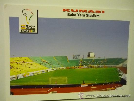 Postais: POSTAL GHANA .-FUTBOL COPA AFRICA ESTADIO .- KUMASI BABA YARA STADIUM
